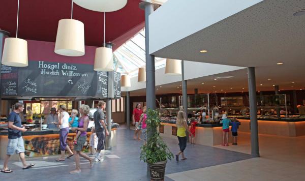 Viel Auswahl an Essen