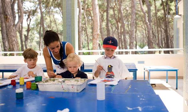 Kinderbetreuung im Robinson Club Pamfilya