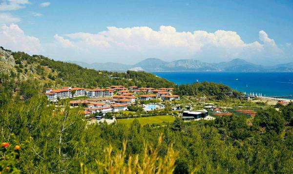 Blick auf die Anlage