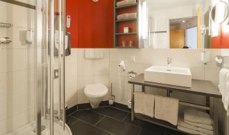 Hochkönig Vierbettzimmer Badezimmer