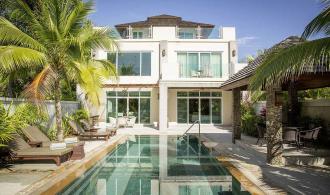 Khao Lak Three Bedroom Pool Villa Deluxe Pool