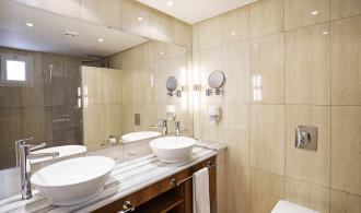 Djerba Bahiya Double Room Classic Sea View Badezimmer