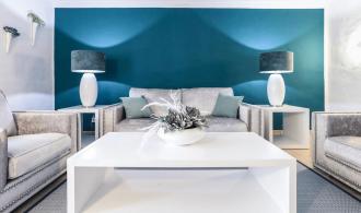 Fuerteventura Suite im Haupthaus Sofaecke