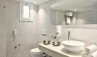 Marmari Palace Family Room Sea View Superior Badezimmer