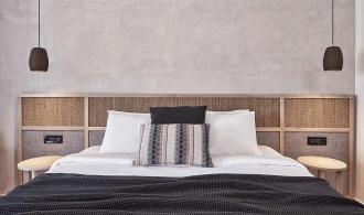 Marmari Palace Double Room Economy Schlafzimmer