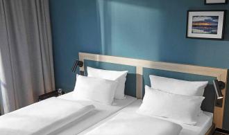 Fleesensee Double Room Economy Schlafzimmer