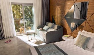 Bodrum Double Room Mainbuilding Type 2 Side Sea View Schlafen