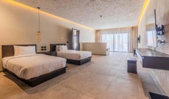 Naga Bay Swim-up-Familiensuite Schlafen