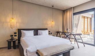 Naga Bay Swim-up-Juniorsuite Schlafen