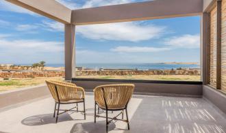 Naga Bay Doppelzimmer mit Meerblick Ausblick