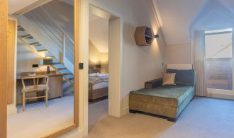 Familienzimmer mit/ohne Mansarde Schlanitzen Alm