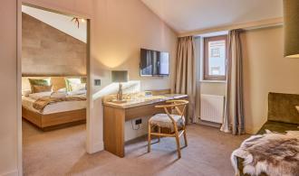 Familien-/Dreibettzimmer Schlanitzen Alm