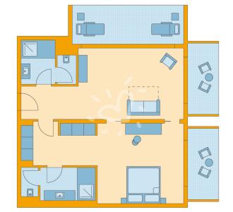 Zimmerskizze Boa Vista Junior Suite Classic